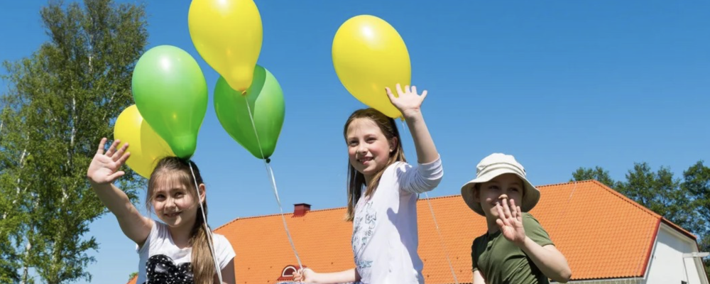 Lapsed kauplema Maarjamäe lossiparki 20.augustil